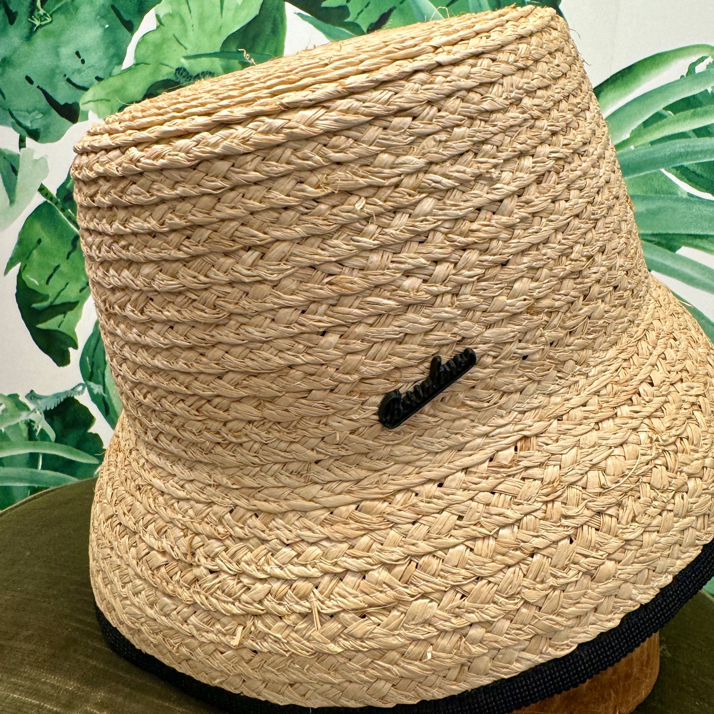 Borsalino Bucket treccia rafia